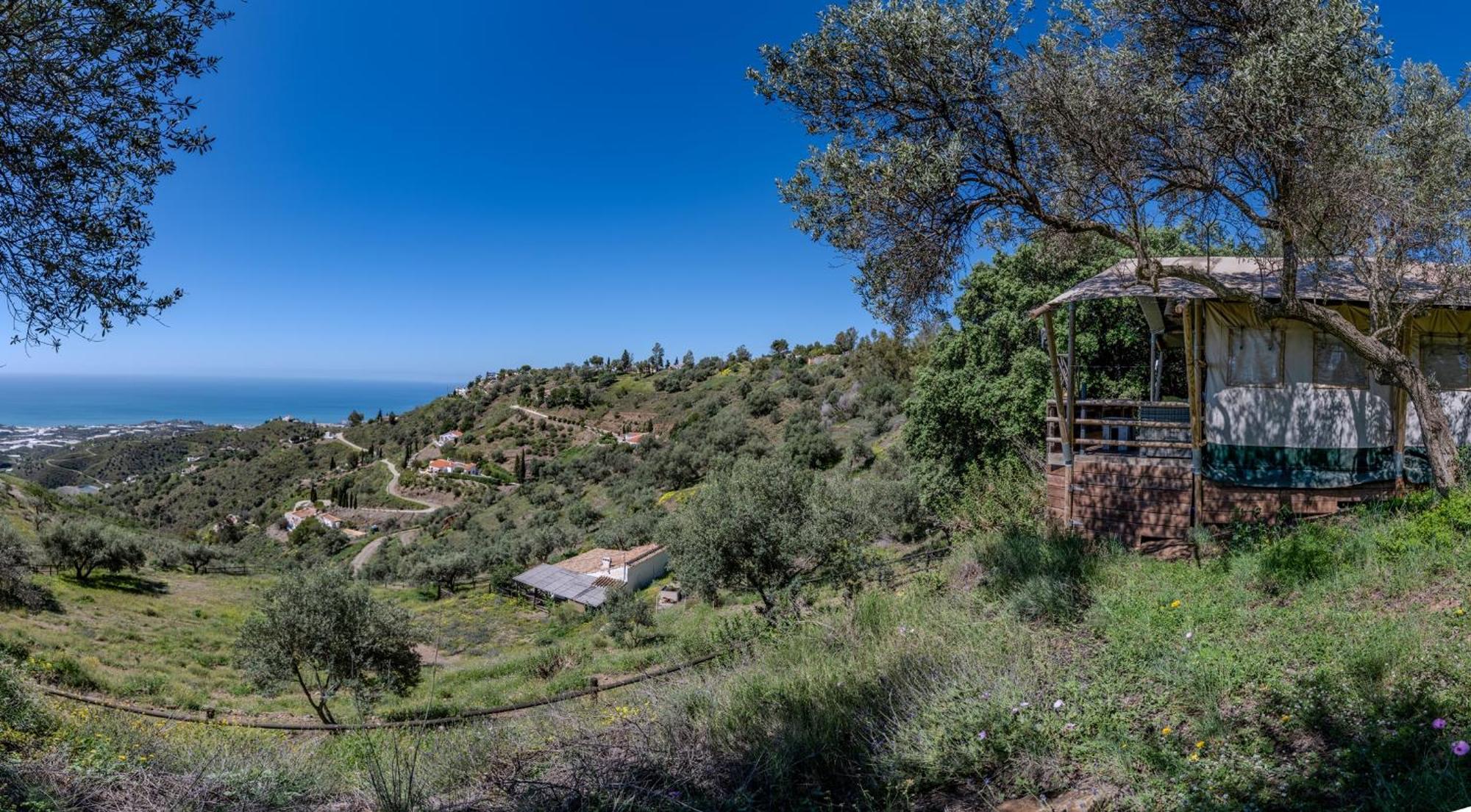 Campo Agave Luxury Tents Sayalonga Exteriér fotografie