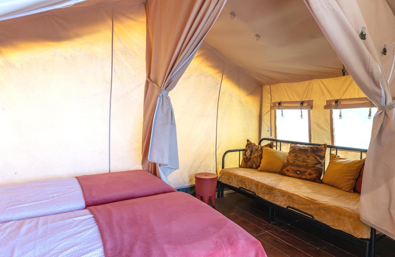 Campo Agave Luxury Tents Sayalonga Pokoj fotografie